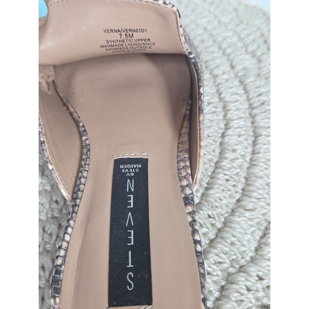 Steve Madden Mattis Python Snakeskin Pointed Toe … - image 7